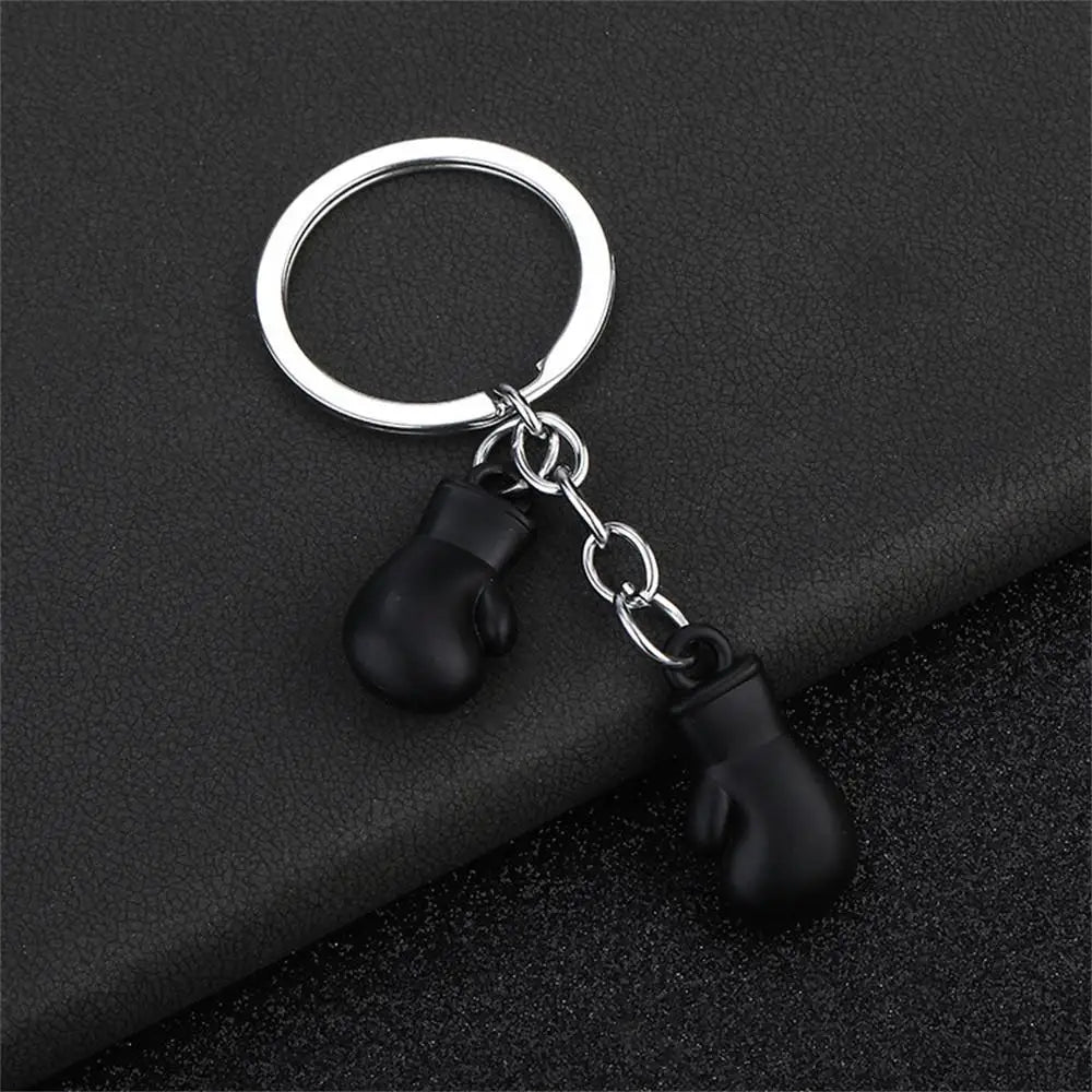 3D Metal Boxing Glove Keychain – Sports Accessory for Men and Women