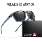 Polarized Cycling Sunglasses – UV400 Square Eyewear for Outdoor Sports