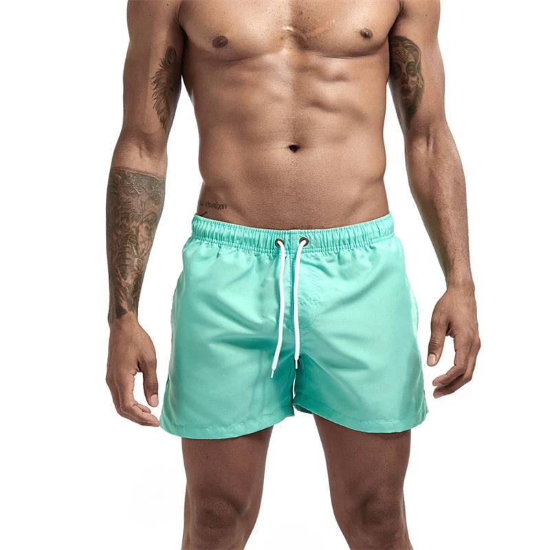 Mens Quick Dry Swim Trunks – Lightweight Beach Shorts for Summer Swimming