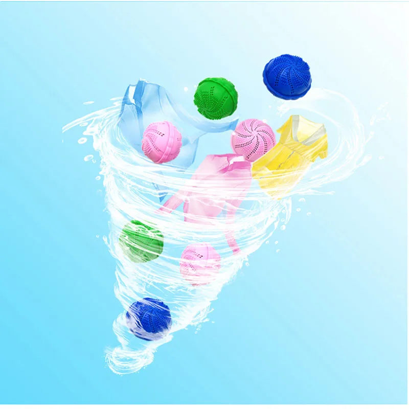 Eco-Friendly Laundry Ball – Anion Molecule Cleaning Tool for Washing Machines