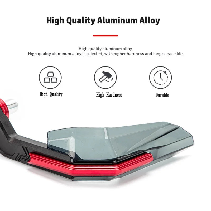 Alloy Handguard Shields – Protective Wind Deflectors for Off-road Motorcycles