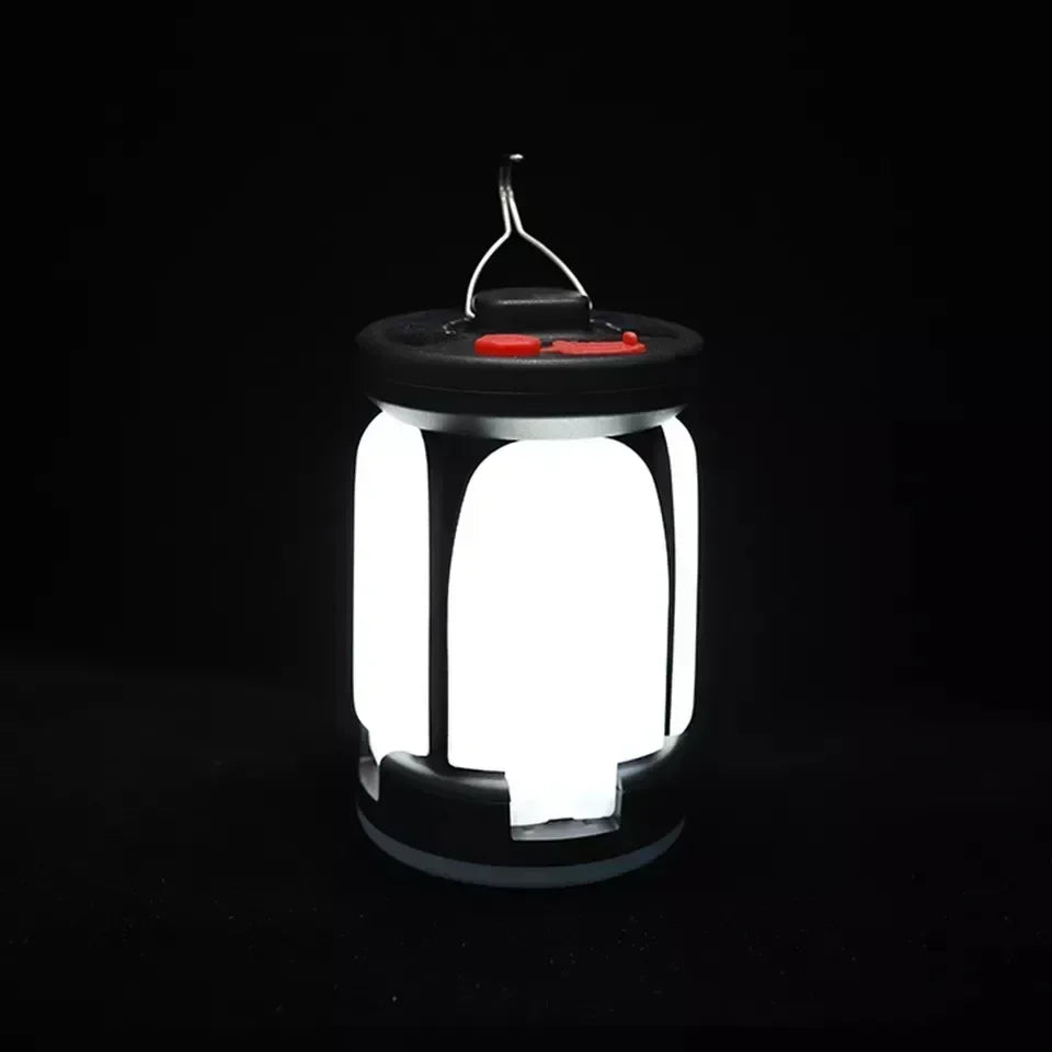 Rechargeable Solar LED Lantern – 1000LM Power Bank for Camping and Fishing