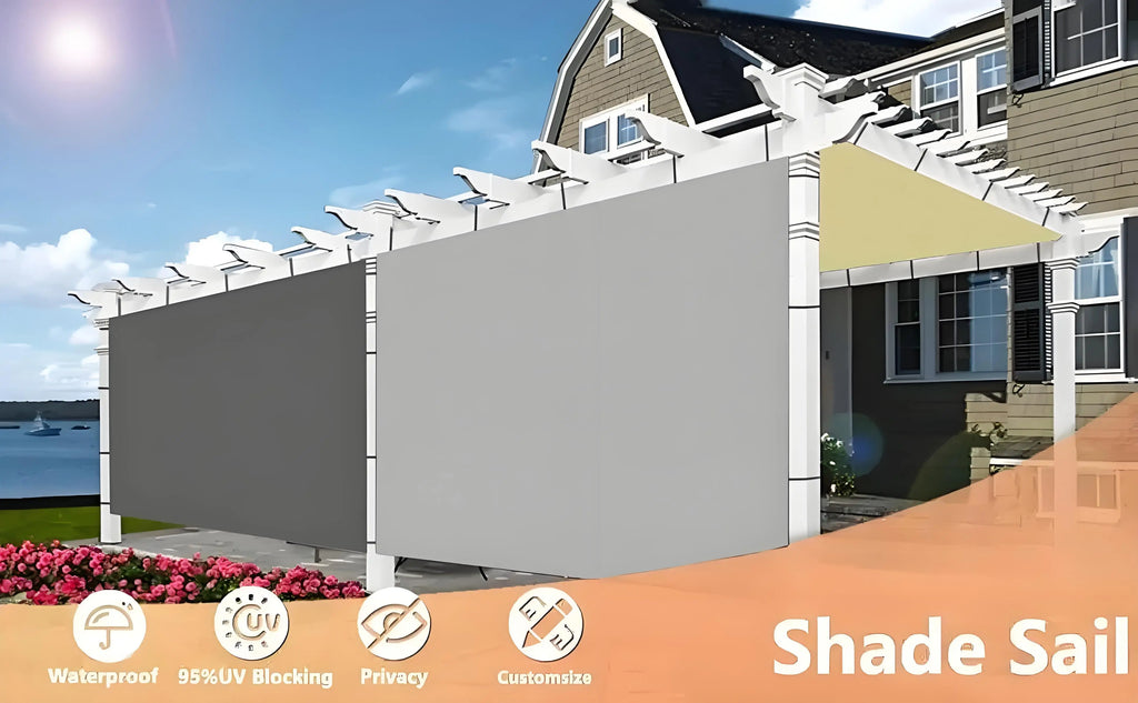 Waterproof Sun Shade Sail – UV Block Canopy for Garden Patio and Camping