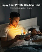 Rechargeable LED Book Light – Portable Clip Reading Lamp for Travel