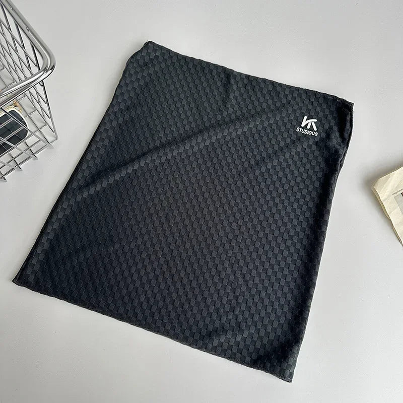 Ice Silk Sun Protection Scarf – Breathable Face Veil for Cycling and Travel