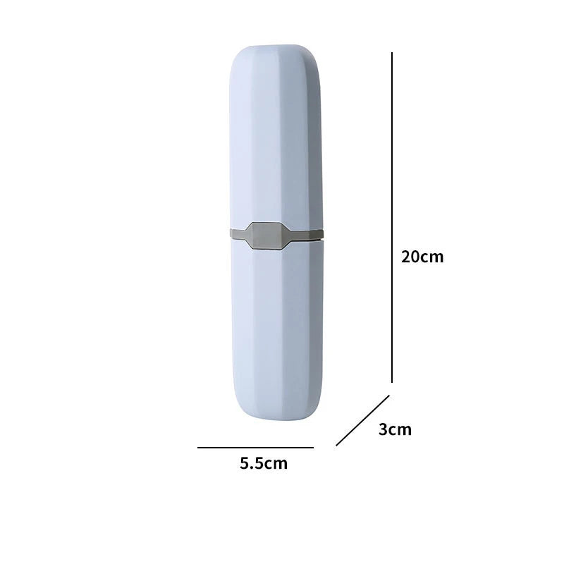 Portable Toothbrush Holder Case – Travel Storage for Camping and Hiking