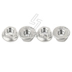 Aluminum Alloy Flange Lock Nut M4 – Universal Parts for 1/10 RC Crawler