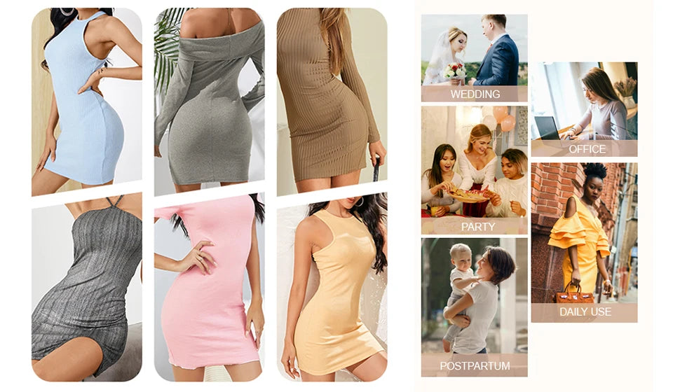 Strapless Shapewear Bodysuit – Tummy Control Body Shaper for Waist Training