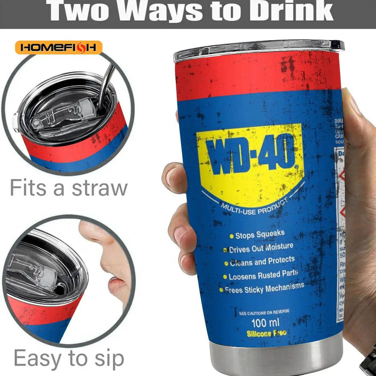 Stainless Steel Vacuum Tumbler – 20oz Double Wall Insulated Cup for Travel