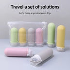 Refillable Silicone Travel Bottles – Leakproof Containers for Toiletries