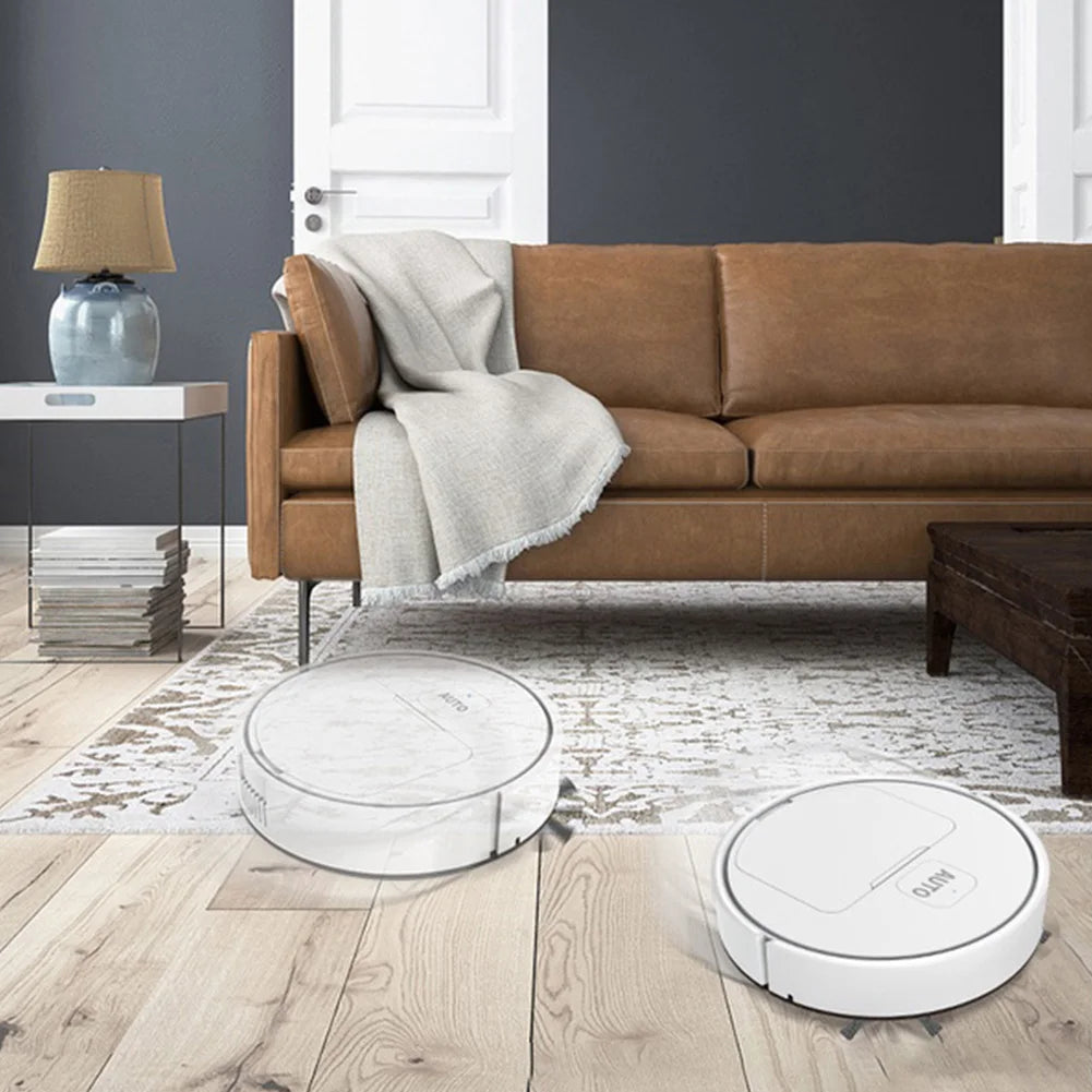 3-in-1 Robot Vacuum Mop – USB Rechargeable Cleaner for Home Pet Hair