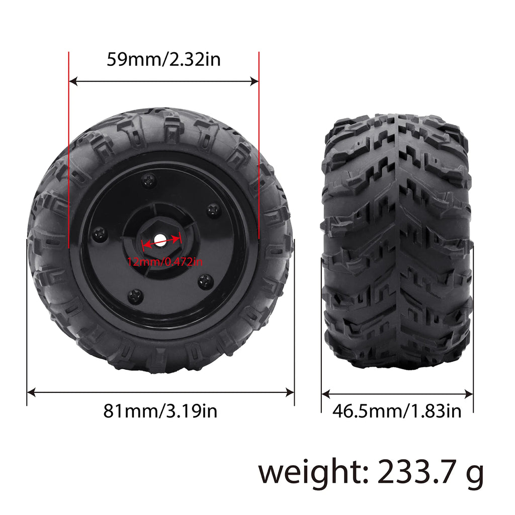 Metal Steering and Suspension Upgrade Kit for RC Hobby Cars