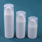 Portable Vacuum Pump Bottle – Refillable Travel Container for Cosmetics