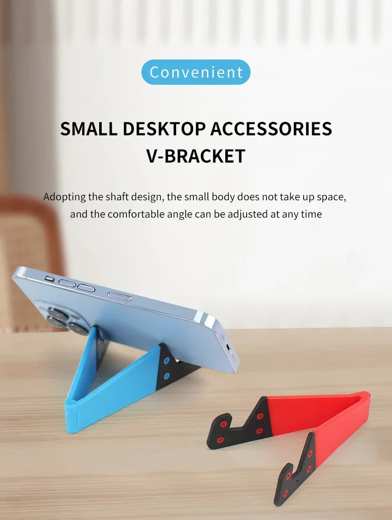 Foldable Desk Phone Holder – Adjustable Mount Stand for Tablets and Smartphones