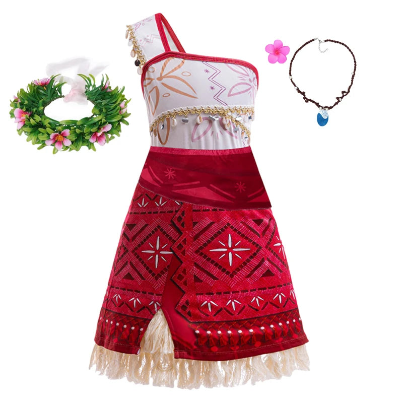 Princess Costume Dress – Kids Summer Cosplay Outfit for Party