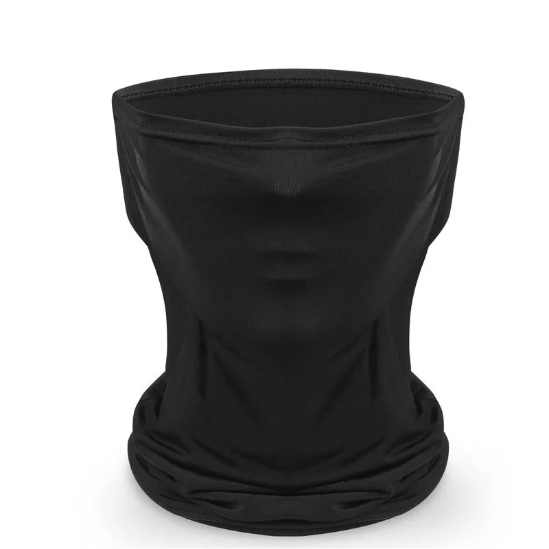 Ice Silk Cycling Headwear – Breathable UV Face Mask for Outdoor Sports
