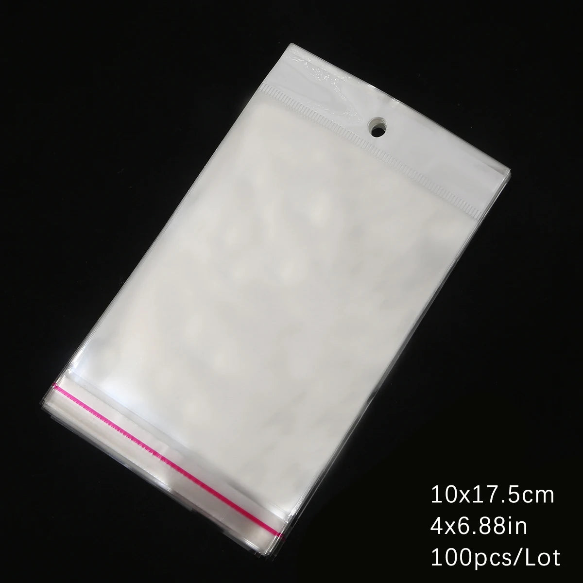 Self-Sealing Cellophane Bags – Transparent Adhesive Packaging for Gifts and Treats