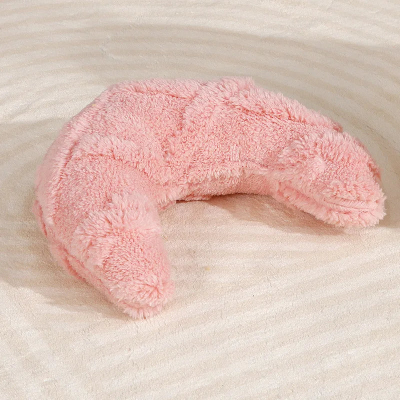 U-Shaped Plush Pet Pillow – Soft Neck Support for Cats and Dogs