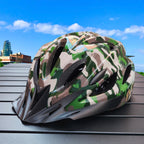 Lightweight Carbon Pattern Cycling Helmet – Breathable MTB Safety Gear