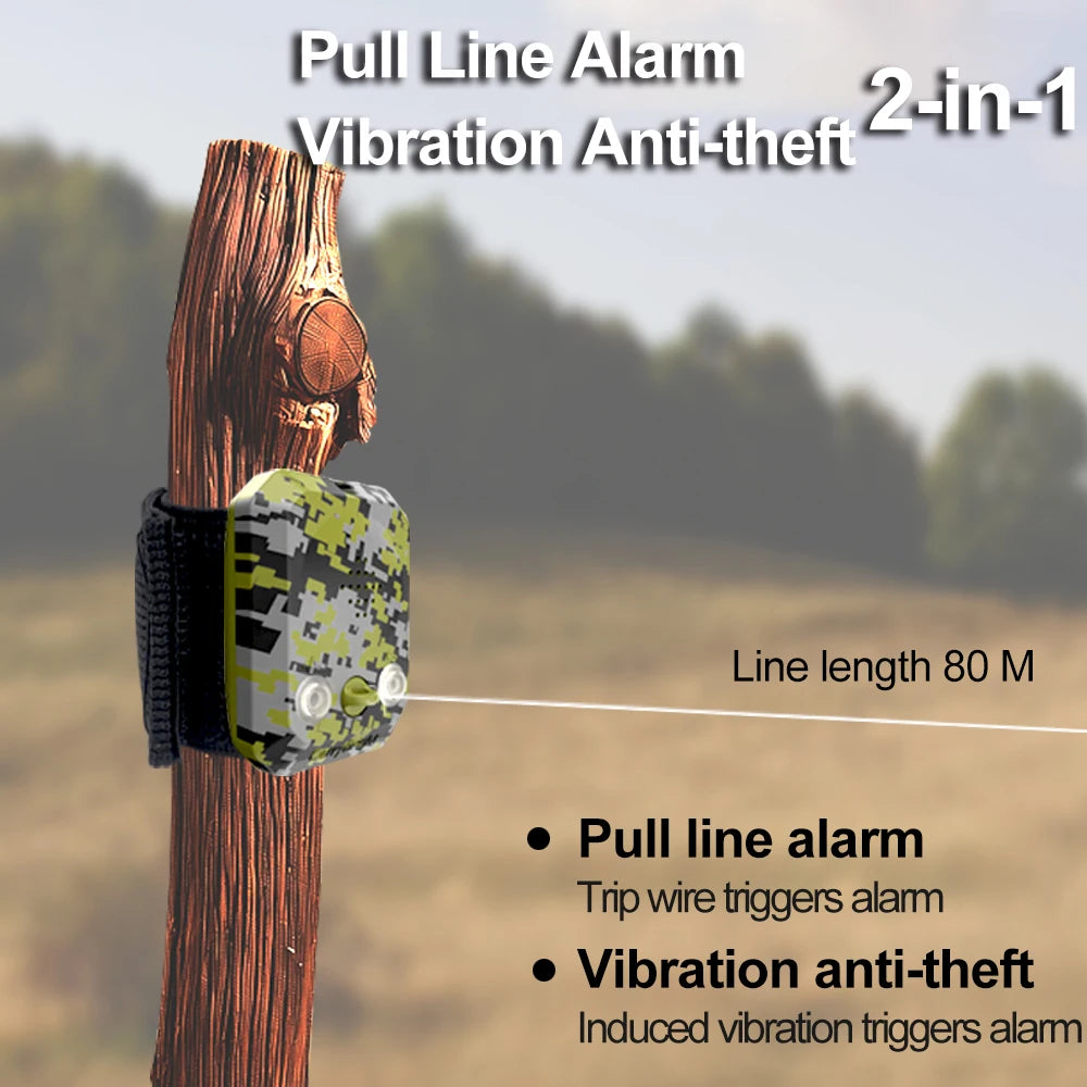 Perimeter Trip Wire Alarm – Portable Security for Camping and Fishing