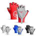 Half Finger Cycling Gloves – Anti-Slip Breathable Mittens for Road MTB Racing