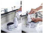 Soap Dispenser with Sponge Holder – 2-in-1 Kitchen Sink Organizer for Home