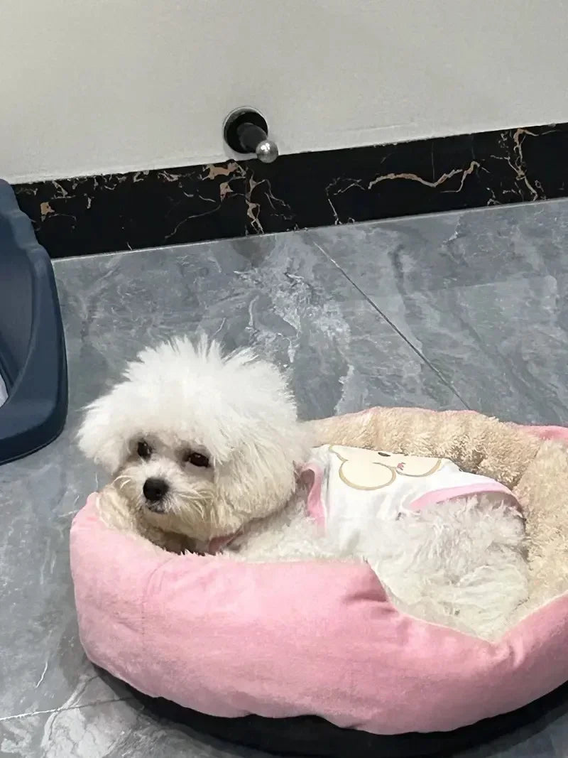 Soft Plush Orthopedic Dog Bed – Warm Sofa Cushion for Medium Large Pets