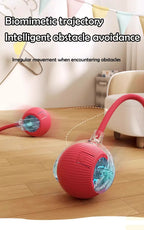 Interactive Rolling Cat Ball – Rechargeable Smart Toy for Pet Training