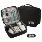 Waterproof Travel Cable Organizer – Double Layer Case for Electronics
