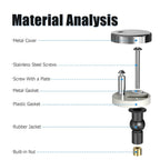 Universal Toilet Seat Fixings – Expanding Rubber Bolts for Seat Repair