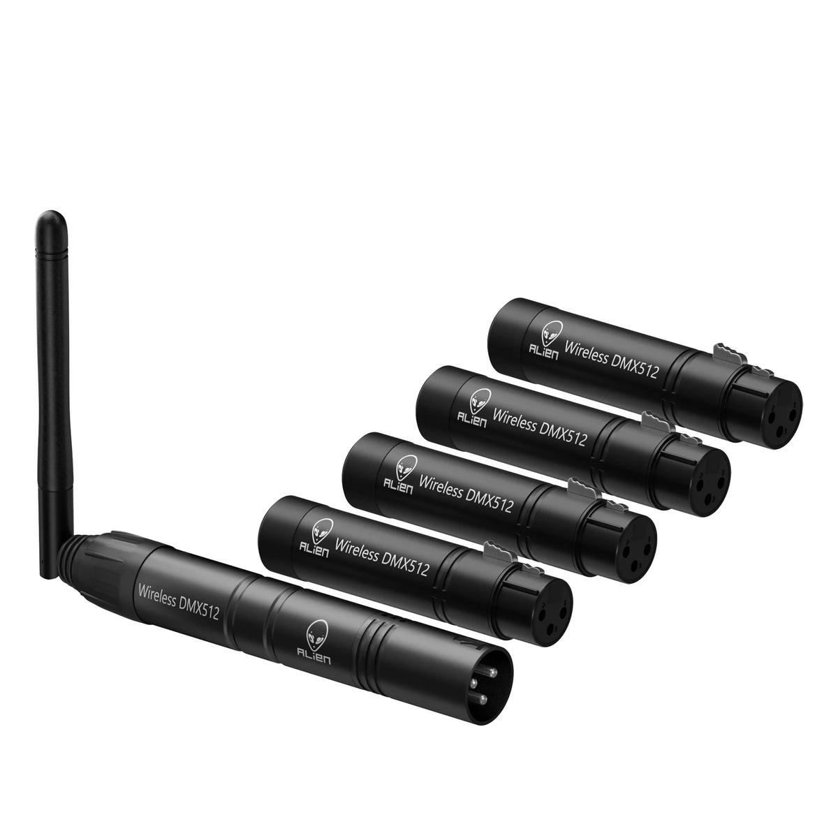 Wireless DMX Transmitter Receiver – 2.4G ISM Controller for Stage Lighting