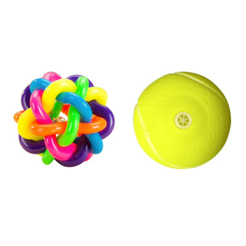 6cm Rubber Squeaky Ball – Durable Chew Toy for Small Dogs and Puppies