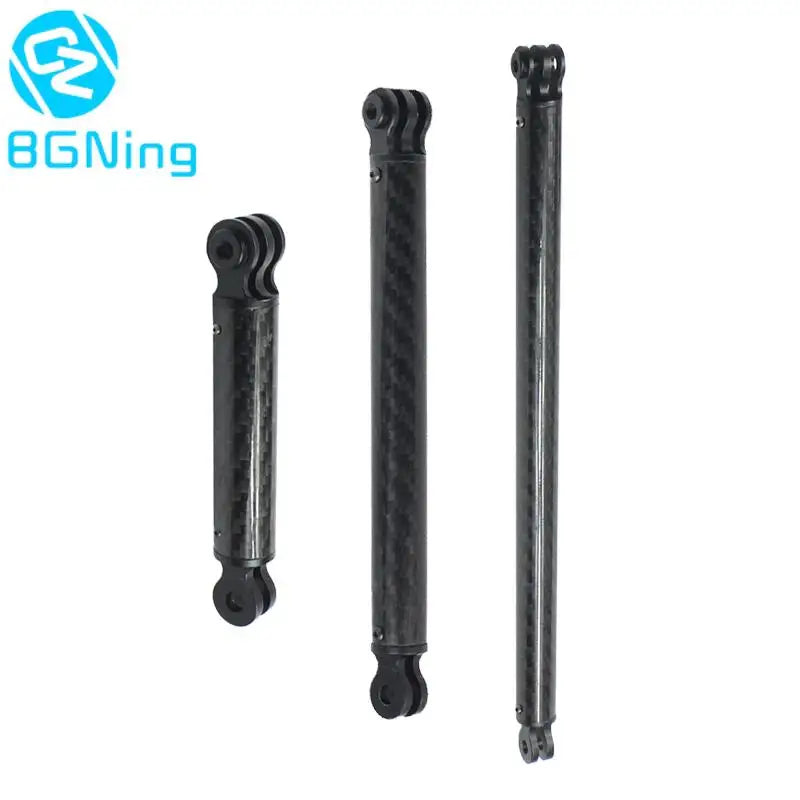 Carbon Fiber Helmet Extension Arm – Selfie Mount for GoPro and Insta360