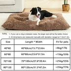 Plush Pet Bed – Soft Long Fur Cushion for Dog and Cat Sleeping