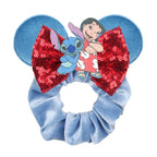 Velvet Sequin Mouse Ear Scrunchies – Elastic Hair Accessories for Kids Party