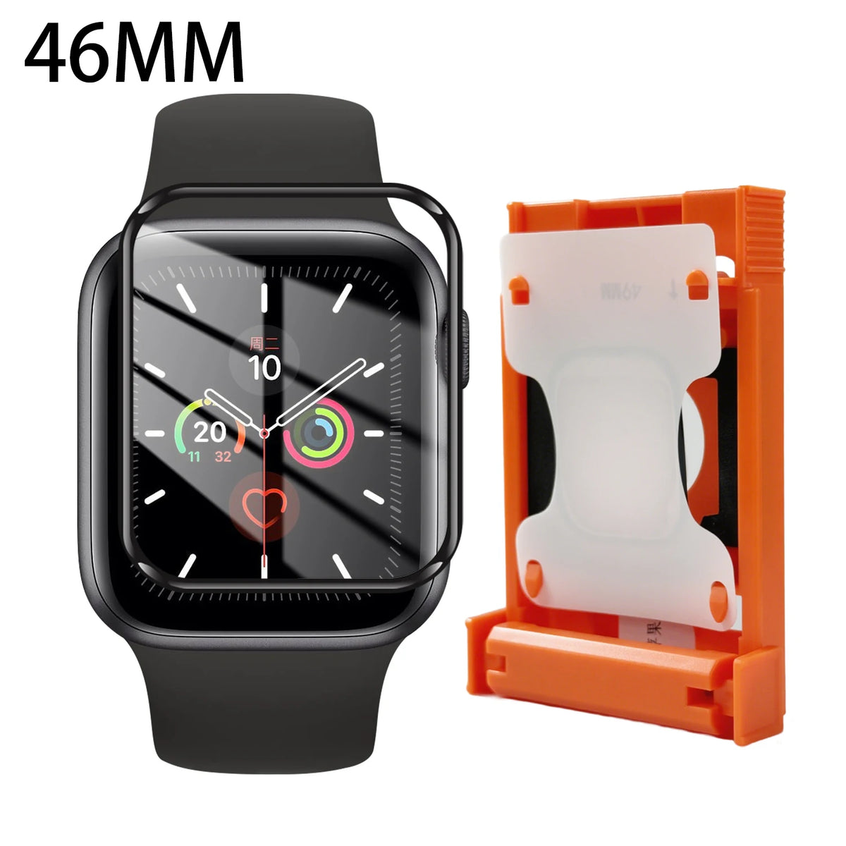 Ceramic Screen Protector – Easy Install Film for Apple Watch Ultra and Series
