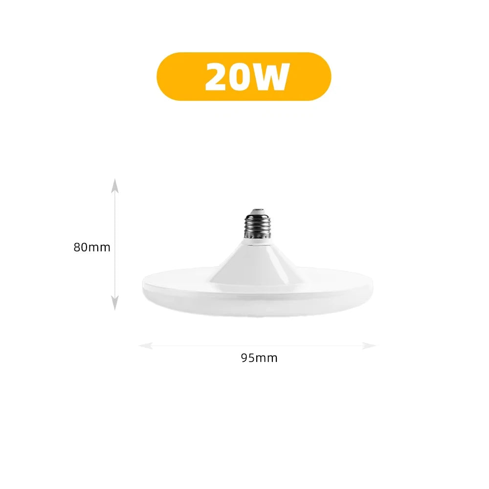 LED Flying Saucer Bulb – Energy Saving E27 Lamp for Indoor Home Lighting