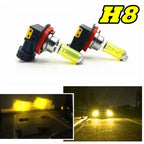 H8 Halogen Fog Light Bulbs – 3000K Yellow Automotive Headlight Replacement
