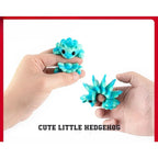 Articulated 3D Printed Hedgehog Figurine – Flexible Desk Decor for Home Office