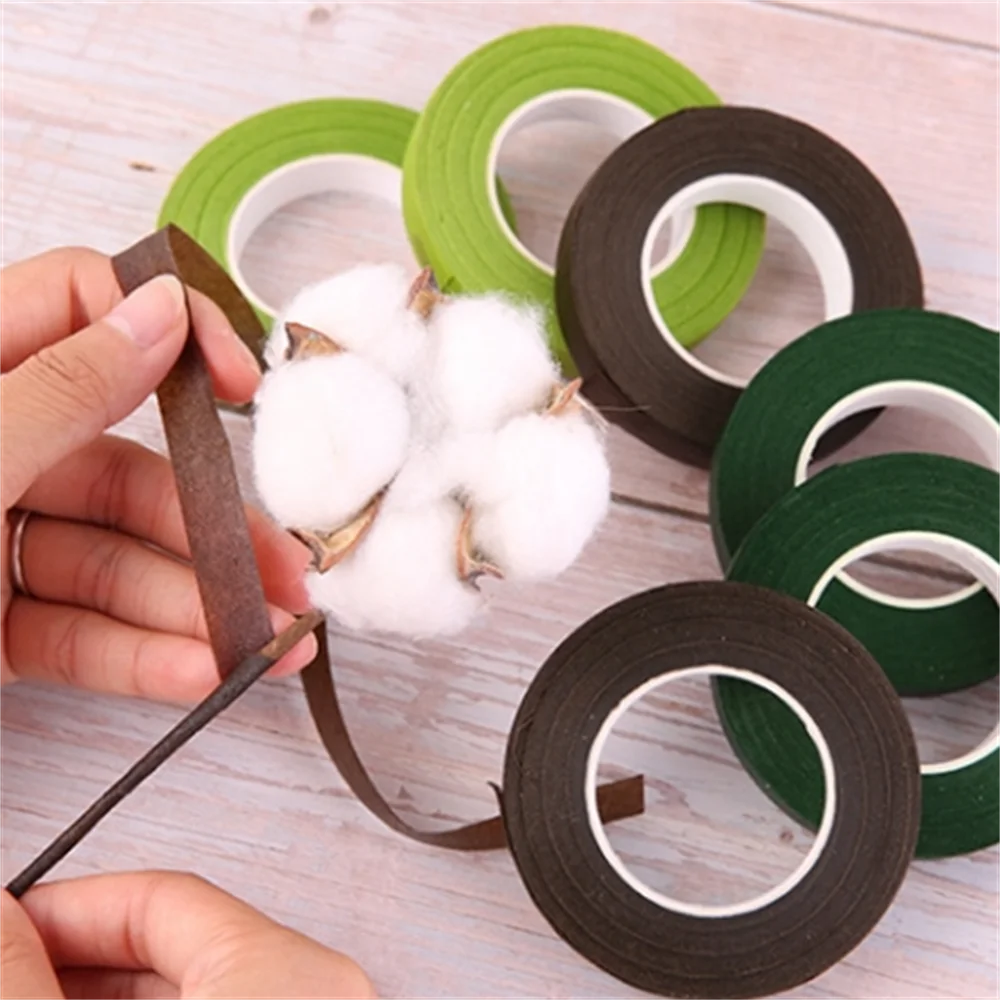 Floral Stem Wire and Tape – DIY Handmade Material for Bouquet Arranging