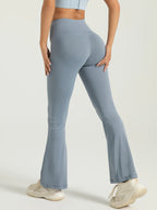High Waisted Bootcut Yoga Pants – Flared Leggings for Workout and Casual Wear