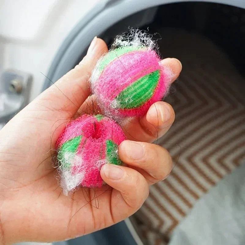 Reusable Laundry Dryer Balls – Pet Hair Remover for Washing Machine Cleaning