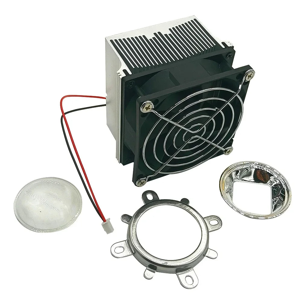 100W High Power LED Chip Kit – Cooling Heatsink and Driver for DIY Lighting