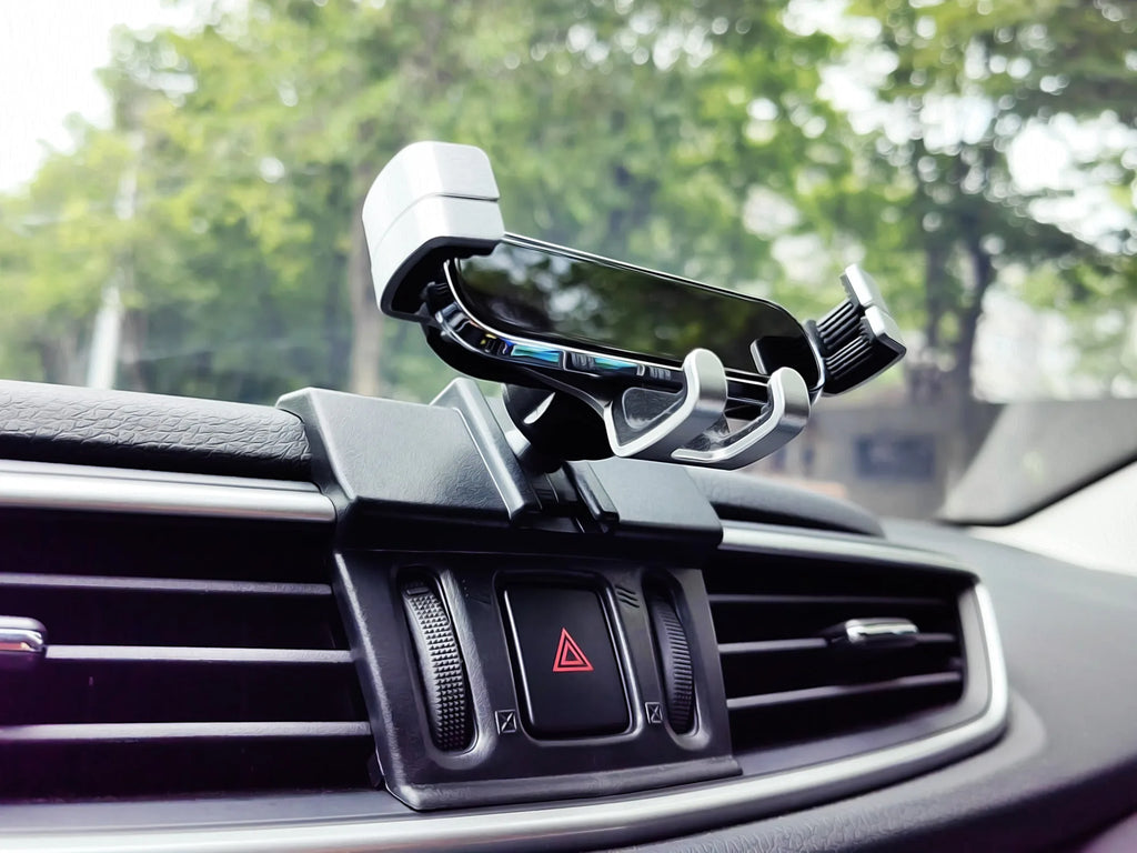 Wireless Charging Phone Mount – Gravity Car Holder for Nissan Sentra 2012-2019