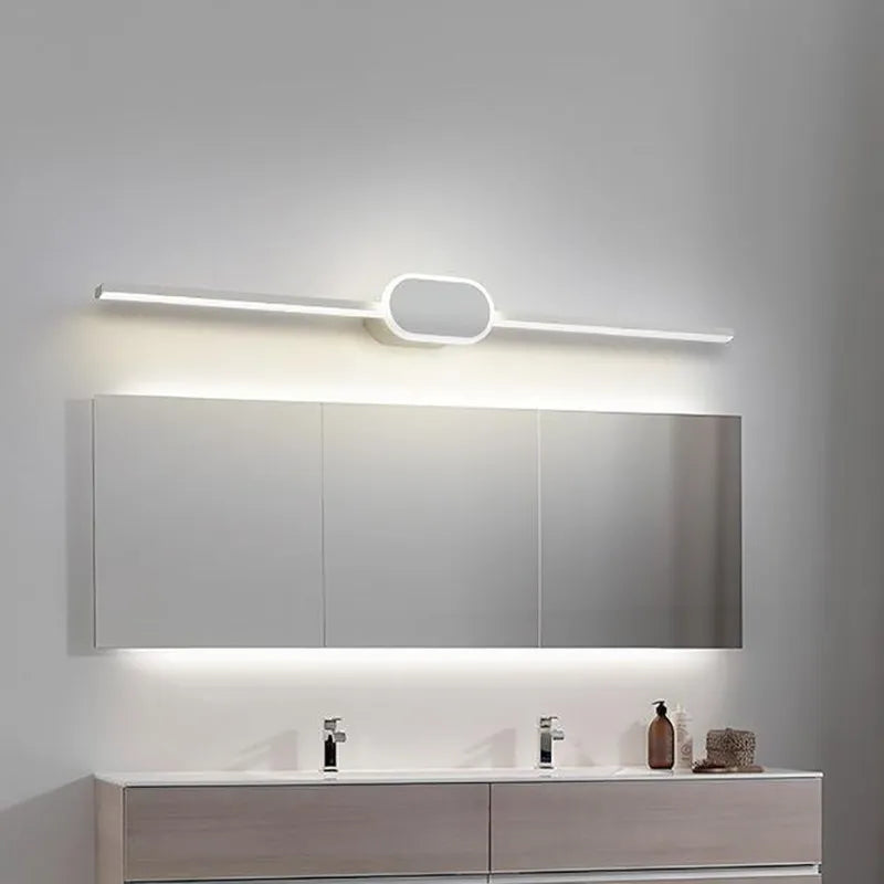Modern LED Wall Sconce – Minimalist Mirror Lighting for Bathroom and Bedroom