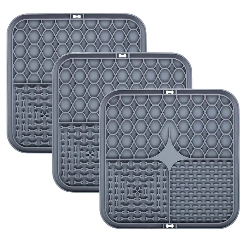 Slow Feeder Licking Mat – Anti-Choking Textured Pad for Dog and Cat Anxiety