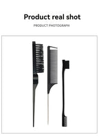 Professional Hair Styling Brush Set – Steel Needle Combs for Hair Grooming