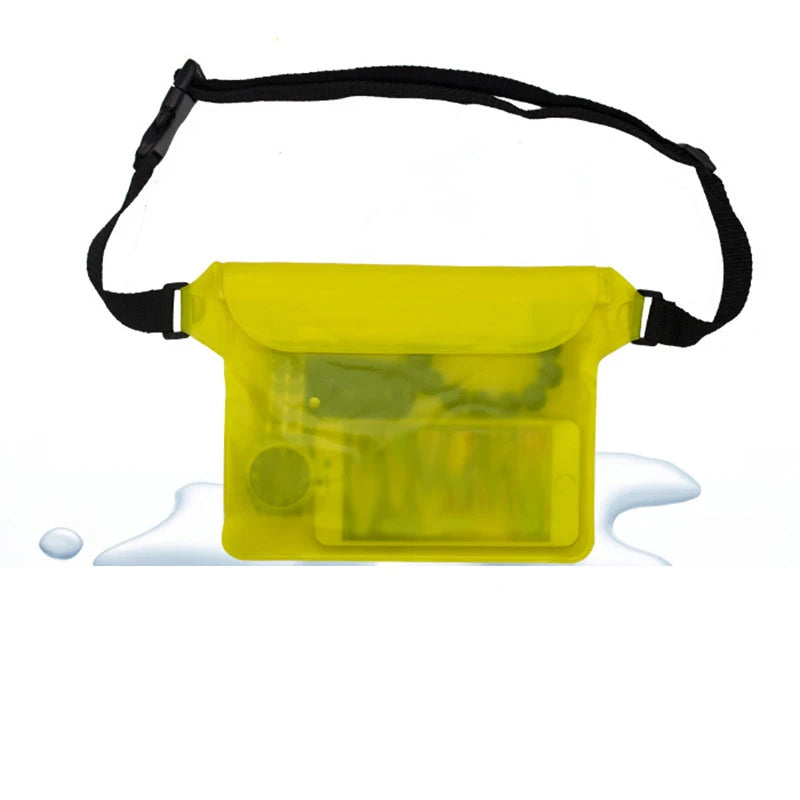 Waterproof Dry Waist Bag – Floating Pouch for Swimming Diving and Boating