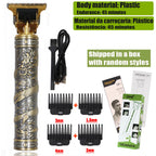 Cordless Electric Hair Trimmer – Professional Barber Shaver for Men