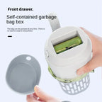 Cat Litter Scoop – Integrated Waste Bag Holder for Easy Pet Toilet Cleaning